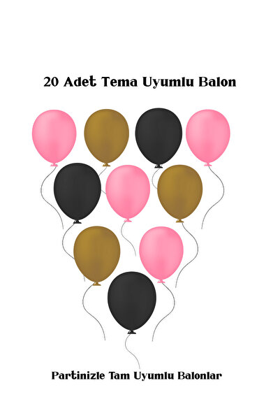 HAPPYLOOPPARTY بالون حفلة عيد ميلاد متوافق مع كل المفهوم