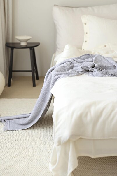 İrya Travertine 90X150 Towel Gray