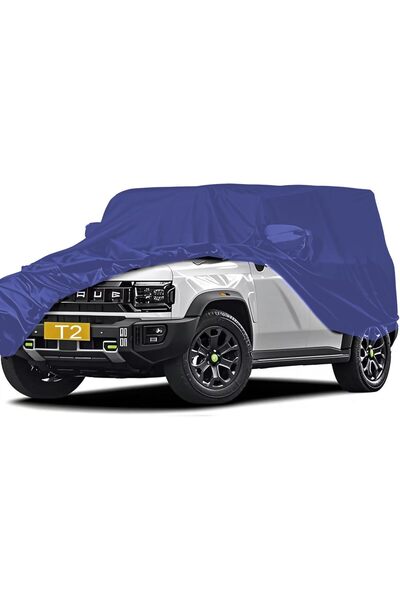 CFT Car Cover for Jetour T2 – Custom Fit 210D Layered SUV Cover, Waterproof, UV Protection, Scratch Re