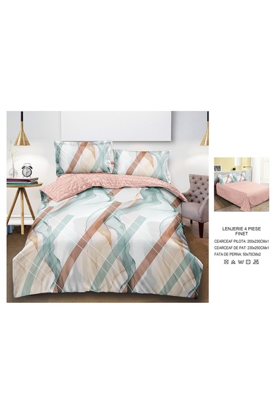 CHIRASO CHIRASO Bedding Set, Finet Premium, Classic Sheet 230x250cm, Duvet Cover 200x230cm, 2 Pillowcases