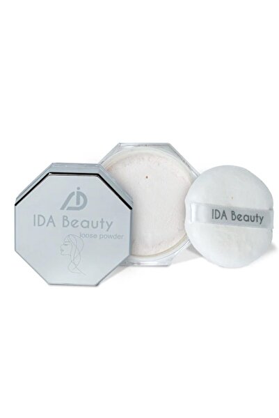 IDA Beauty Weightless Loose Setting Powder | Long-Lasting, Flawless Matte Finish (Glam 03,8g)