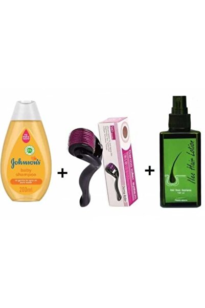 JOHNSUN نيو هير + ديرمارولر + شامبو للأطفال