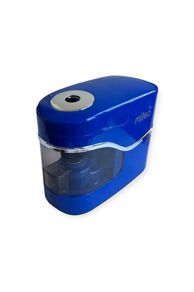Polin Mileo Automatic Pencil Sharpener, Pink and Blue Color Options