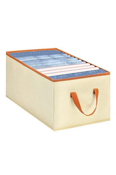 Generic Large PU Leather Storage Box – 44x25x20 cm, Foldable Fabric Organizer...