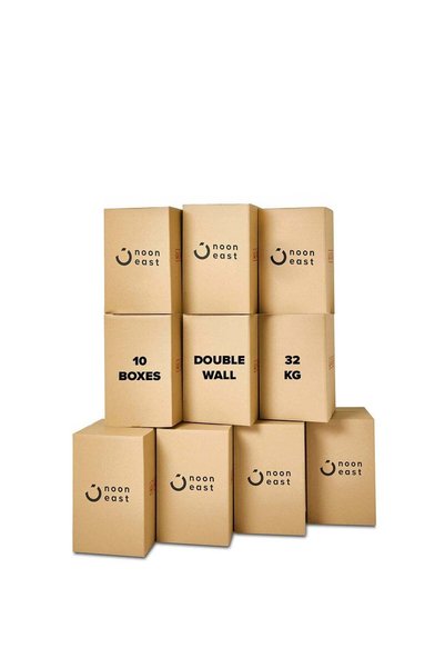 Generic 10-Pack Large Double Wall 100% Recyclable Corrugated Cardboard Moving...
