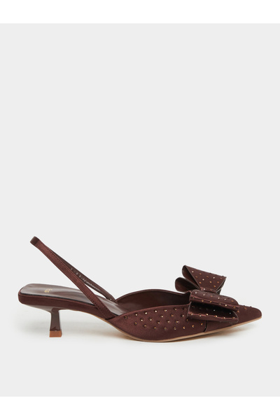 Styli Slingback Kitten Heel Shoes