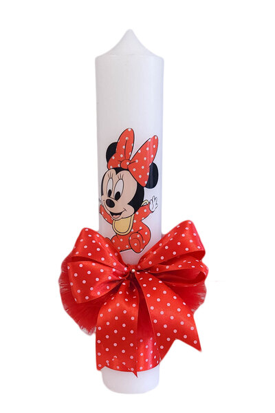 fantasialand Lumânare de botez Minnie, Glob Roșu