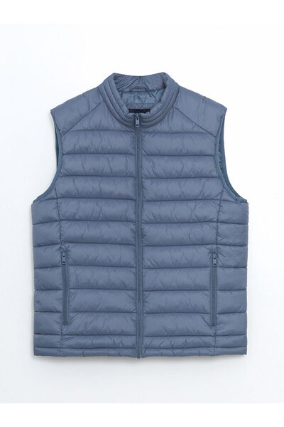 LC Waikiki Standard Mold Stand Collar Men's Puffer Vest