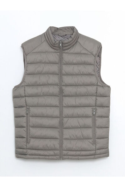 LC Waikiki Standard Mold Stand Collar Men's Puffer Vest