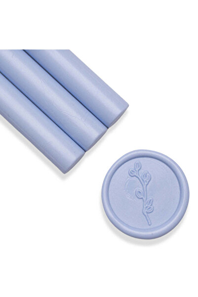 ARTIZAAR Set 5 batoane ceara, albastru floare de colt, mat, 1.1 x 13 cm, cear...