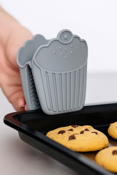Bayev 1 Piece Silicone Oven Mitts - Fireproof Non-Stick Heat Resistant