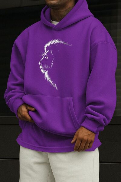 BENROMA SWEATSHIRT CU PRINT LION