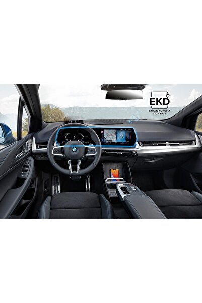 BMW X1 Serisi 2023 - 2024 - 2025 - 2026 ŞEFFAF 9H NANO Ekran Koruycu X Line - M Sport - Sport Line Uyumlu
