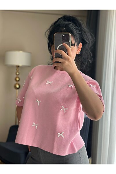 Bisou Ribbon Detail Blouse