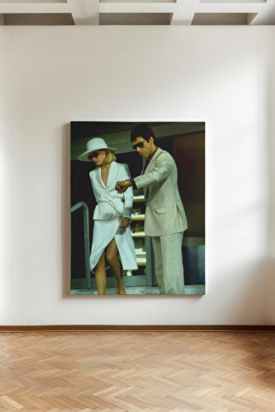 Kanvaspera Scarface, Tony Montana - Al Pacino Kanvas Tablo - Film Posteri Tar...