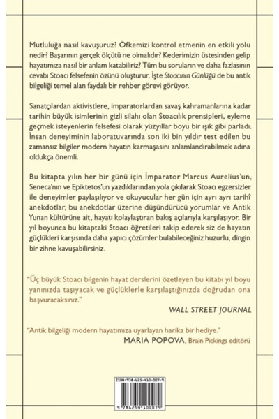 Piatkus The Stoacın's Diary - Ryan Holiday |   Popular Books