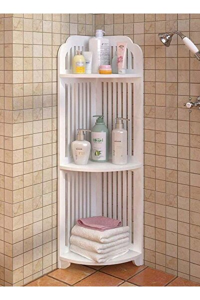 Generic Corner Shelf Stand Bathroom Corner Cabinet Small Space For Bathroom S...