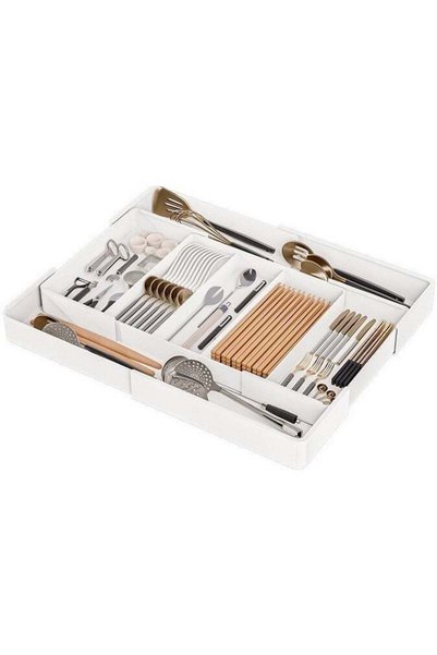 Generic Kitchen Drawer Organizer Tray, Expandable Cutlery Tray, Silverware Or...