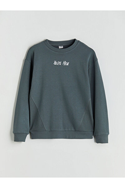 LC Waikiki Sparkling Selections from Shining Store |   Crew Neck Printed Boys' Sweatshirt