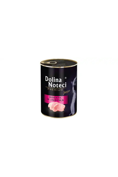 Dolina Noteci Hrana Pisica Premium Junior cu Curcan 400g