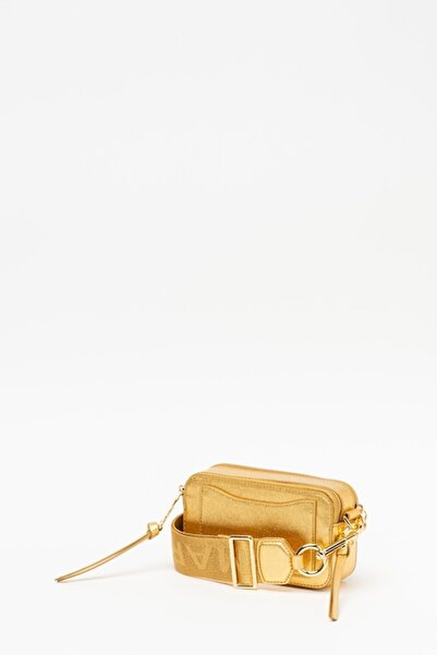Marc Jacobs Snapshot leather crossbody bag - Gold
