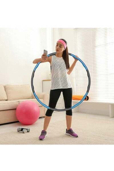 TERRION Hula Hoop for Adults - Fat Burning, Adjustable Soft Fitness Hula Hoop