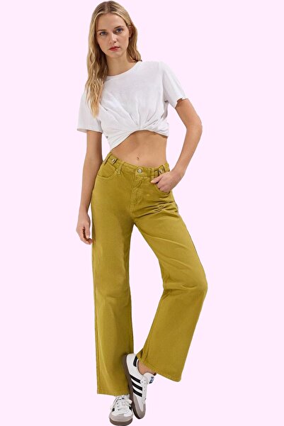 PayBuy Women Fashion High Waist Wide Leg Pants Cotton Casual Combos Weekend Summer
