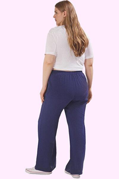 PayBuy Women's Fashion Wide Leg High Waist Pants Solid Pattern Comfortable Daily Use Summer