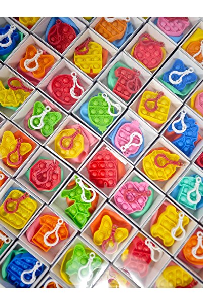 Okul Pop it anahtarlık ve balondan oluşan hediyeliği sınıfına hoşgeldin hediy...