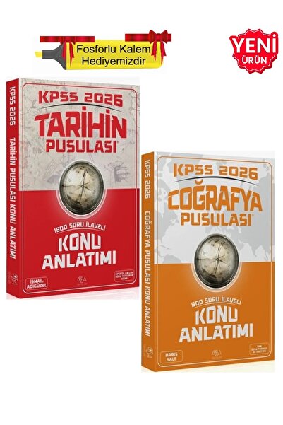 CBA Akademi 2026 - KPSS Lisans Tarihin - Coğrafya Pusulası Konu Anlatım Seti ...