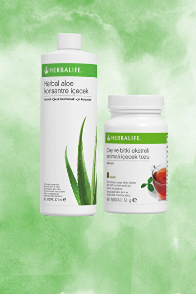 Herbalife KLASİK ÇAY ALOE VERA KONSANTRE İÇECEK