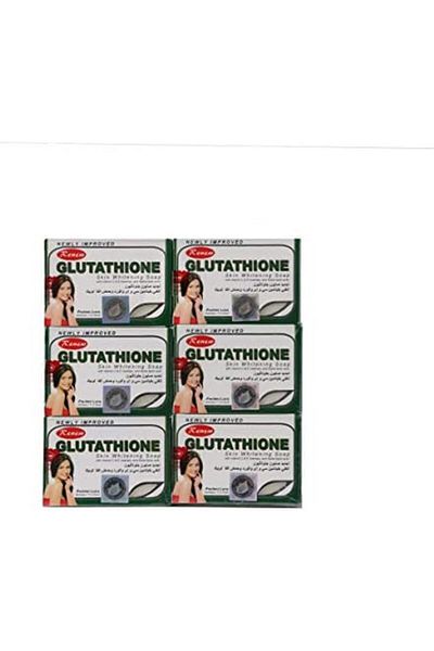 Renew Whitening Body Soap, 6 Pieces - 135g Each
