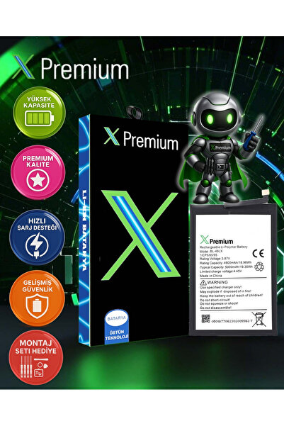 X PREMİUM Xpremium Infinix Hot 20 (BL-49LX) Batarya – 5000 mAh Süper Yüksek K...