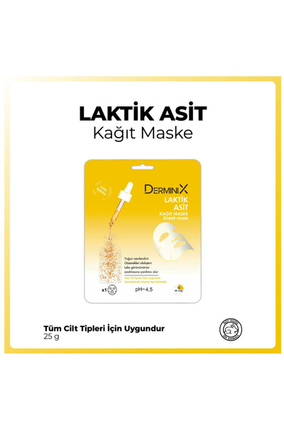Derminix Paper Mask 25gr Lactic Acid