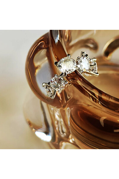 LydiaHealingDesings Özel Seri Zirkon Taşlı Tasarım Suyolu Earcuff