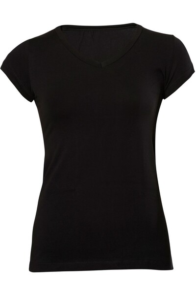 BENALİ Anit (3 Pcs) V-Neck Short Sleeve Tank