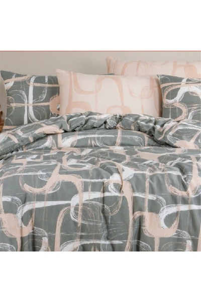 PAMUK DÜNYAM HOME Single Bedding Set / Patterned / Cotton