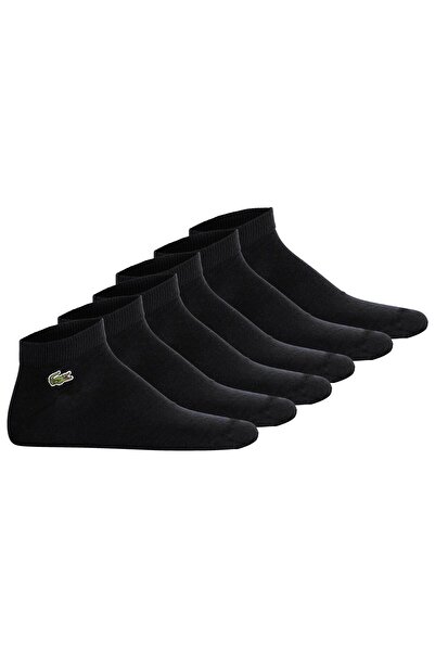 Lacoste , Set of Unisex Short Socks - 3 Pairs, Black, 36.5-41