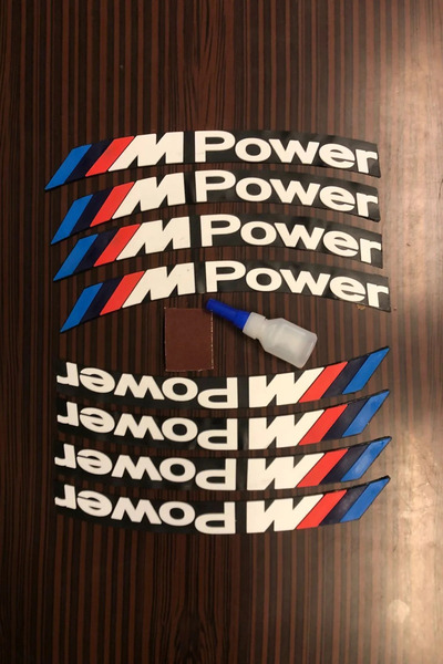 Generic Brand M Power Motorcycle and Automobile Tire Lettering Sticker Arma 4...