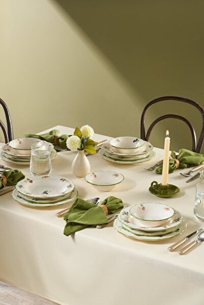 Karaca Majestic 24 Parça 6 Kişilik Yemek Takımı