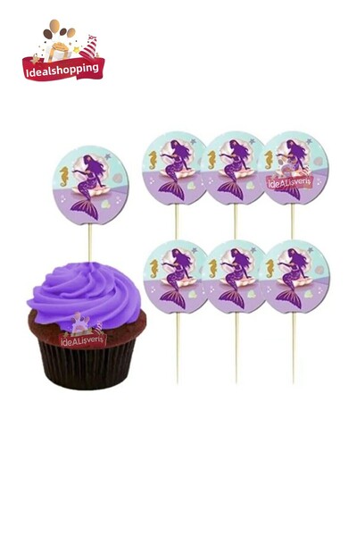 BKMC PARTY Είδη διακόσμησης για πάρτι γενεθλίων με θέμα τη γοργόνα