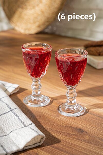 Queen’s Kitchen الجانب البني الزجاجي المكون من 6 قطع من Amytis - قائم