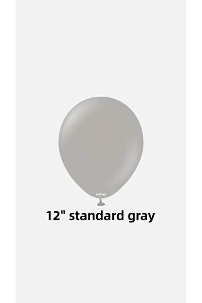 Gold Center 10-Piece Gray Balloon Set - 12 Inch My Party Set^^