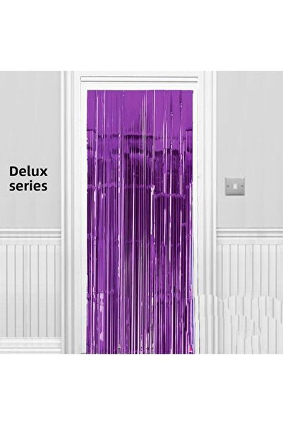 Go İthalat Perdea luminoasă de perete și ușă Culoare violet 90x200 cm (5263)