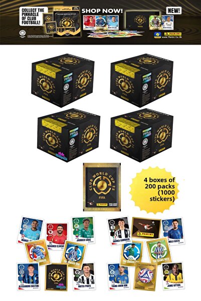 hediyecik مجموعة ملصقات بانيني فيفا كلوب وورلد كوب 2025 الرسمية لكأس العالم، ...