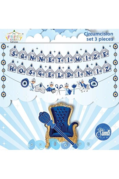 My Paper Craft BINEVINTI LA CIRCUMCISIONEA NOASTA SET DE 3 BANERE