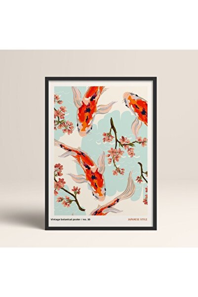 HOMEPACK Framed Japanese Style Nanbara Sakujiro Painting 30X40Cm 40X60Cm 50X7...