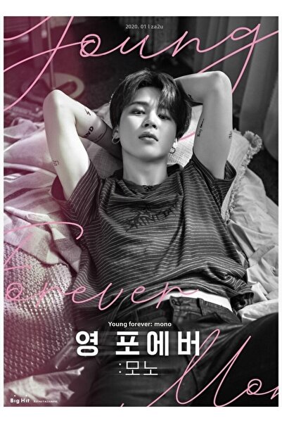 Universal Bts Park Jimin - Movie Poster Painting Wooden Poster Decorative Cod...