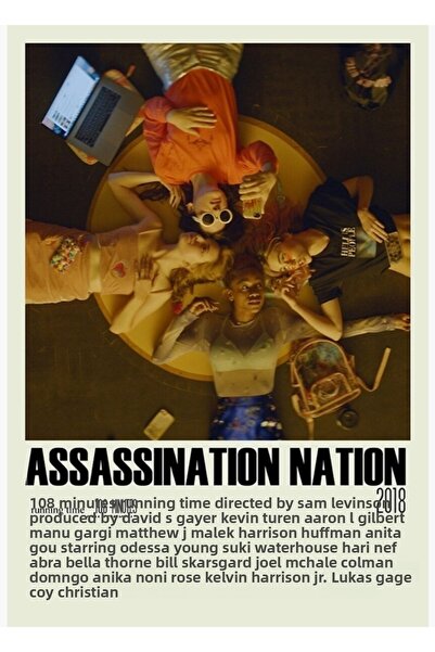 Universal Нация на убийците Алтернативен (3) Дървен плакат за маса Декоративен