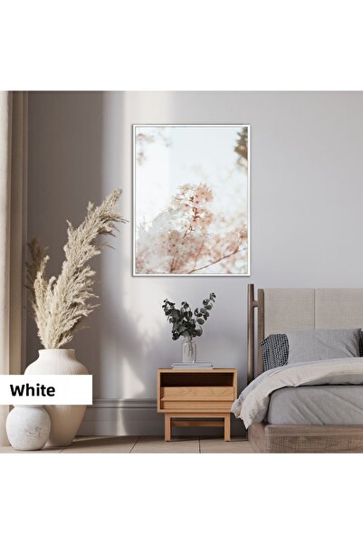 Harikabirev HARİKABİREV | MODEL DE RAMURĂ DE FLORI (BLOSSOM) | TABLA DE STICLA TEMPLATA CU CADRU, SIMPLE, VERTICALA